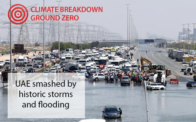 UAE cloud seeding triggers floods