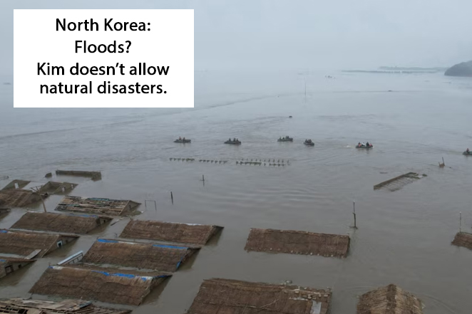 Deadly floods in North Korea