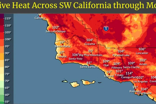 100F overnight in SoCal