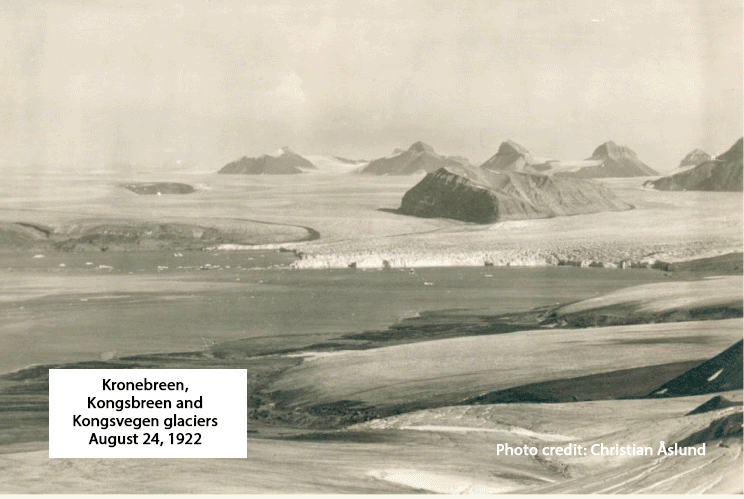 Glaciers receding globally