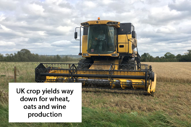 UK harvest second worst eve