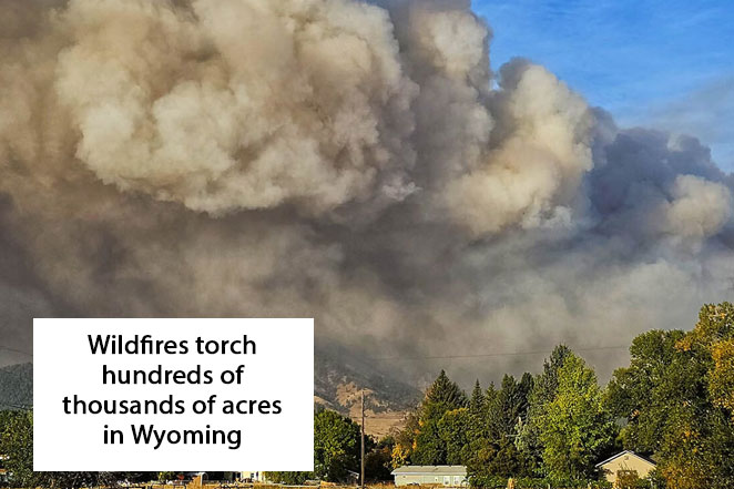 Wyoming wildfires