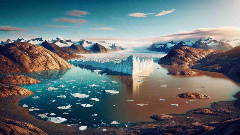 Greenland's lakes have turned from blue to brown as global warming alters the ecosystem