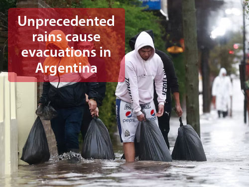Argentina Floods wrecking agriculture
