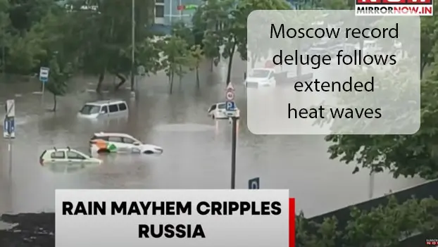 Moscow rain and heat