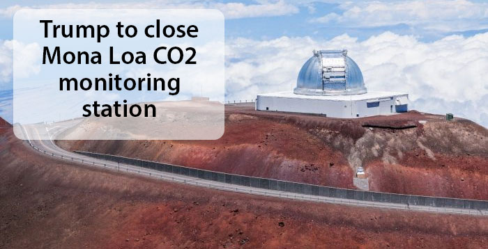 Mona Loa CO2 station to close