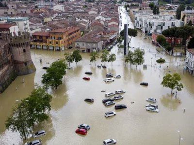 Italy state of emergency from endless flooding
