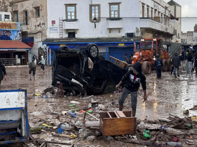 Morocco evacuated over 140,000 during floods after relentless rains.