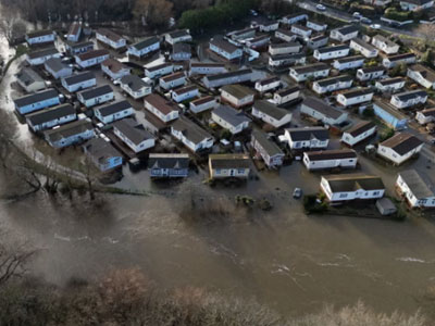 Storm Chandra England caused evacuations and infrastructure damage across a wide swath