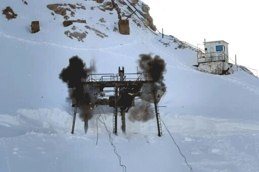 German ski resort demolished