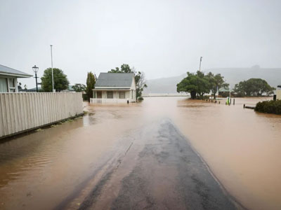 New Zealand Flood inundation