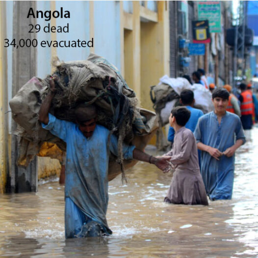 Angola floods turn lethal