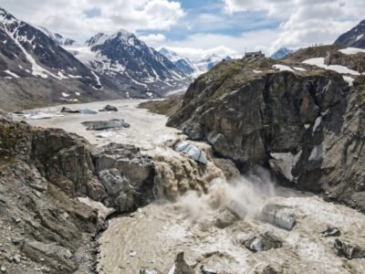 glacier lake outburst flood British Columbia