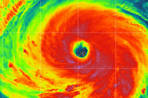 Super Typhoon Bavi sported 180 MPH winds