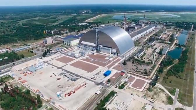 Chernobyl safe containment dome