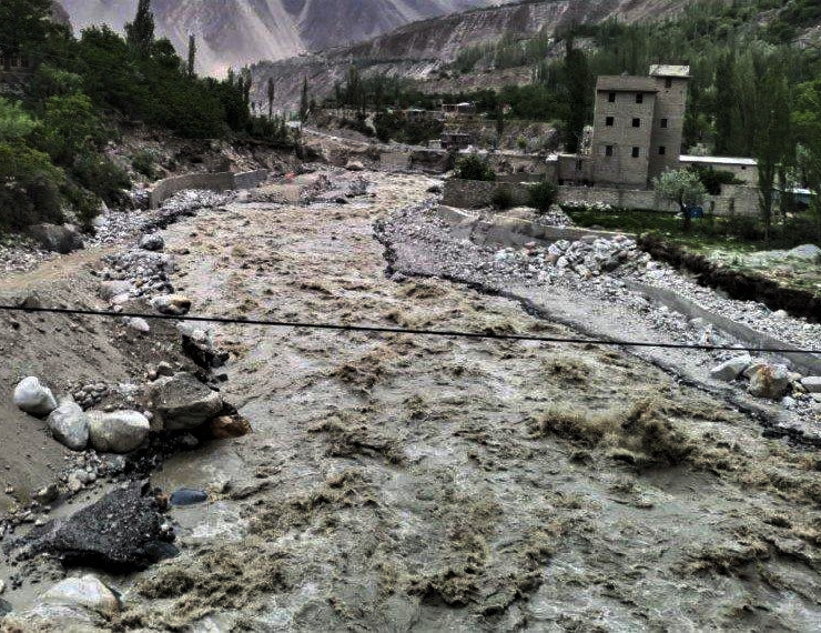 Glacier Lake Outburst Flood risk in Pakistan as high heat melts glaciers