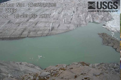 Juneau Alaska glacial Lake Outburst