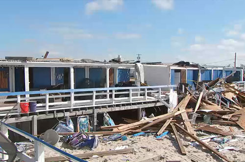 Tornado hits long island