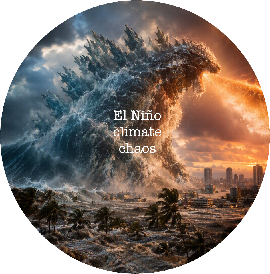 The el Nino climate chaos monster is out of control