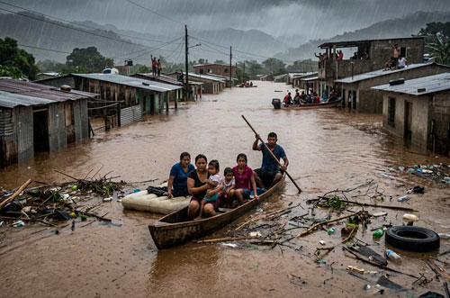 Honduras forever flooding