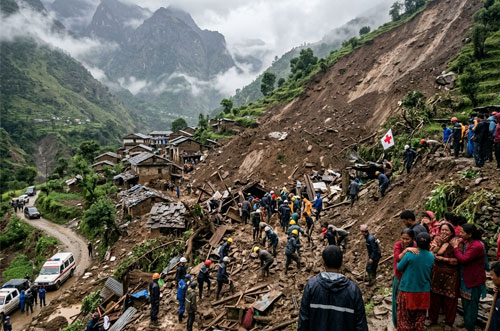 Another killer Nepal landslide