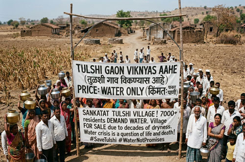 Indian village for sale has no water
